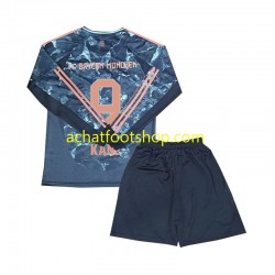 Maillot Bayern Munich Kane 9 Extérieur Tenue pour Enfant 2024-2025 Manche Longue