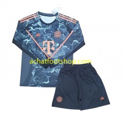 Maillot Bayern Munich Extérieur Tenue pour Enfant 2024-2025 Manche Longue