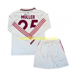 Maillot Bayern Munich Muller 25 3ème Tenue pour Enfant 2024-2025 Manche Longue