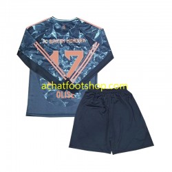 Maillot Bayern Munich Olise 17 Extérieur Tenue pour Enfant 2024-2025 Manche Longue