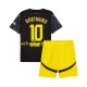 Maillot Borussia Dortmund Julian Brandt 10 Extérieur Tenue pour Enfant 2024-2025 Manche Courte