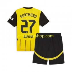Maillot Borussia Dortmund Karim Adeyemi 27 Domicile Tenue pour Enfant 2024-2025 Manche Courte