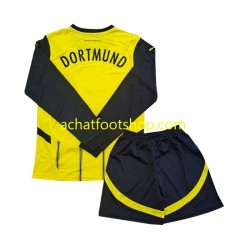 Maillot Borussia Dortmund Domicile Tenue pour Enfant 2024-2025 Manche Longue