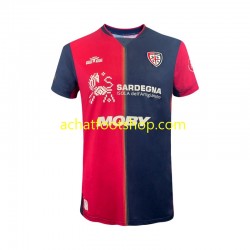 Maillot Cagliari Domicile Tenue pour Homme 2024-2025 Manche Courte