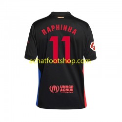 Maillot FC Barcelone RAPHINHA 11 3ème Tenue pour Homme 2024-2025 Manche Courte