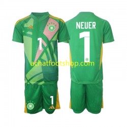 Maillot Allemagne Manuel Neuer 1 Gardien 3ème Tenue pour Enfant 2024-2025 Manche Courte