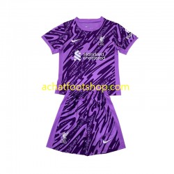 Maillot Liverpool Gardien 3ème Tenue pour Enfant 2024-2025 Manche Courte