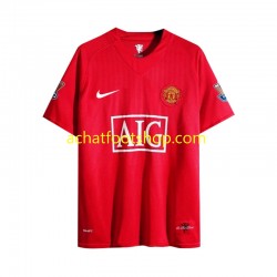 Maillot Manchester United Rétro Domicile Tenue pour Homme 2007 Manche Longue Maillot Manchester United Rétro Domicile Tenue pour Homme 2007 Manche Longue