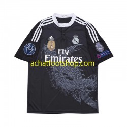 Maillot Real Madrid Cristiano Ronaldo 7 Rétro 3ème Tenue pour Homme 2014 Manche Courte