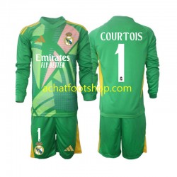 Maillot Real Madrid Thibaut Courtois 1 Gardien 3ème Tenue pour Enfant 2024-2025 Manche Longue Maillot Real Madrid Thibaut Courtois 1 Gardien 3ème Tenue pour Enfant 2024-2025 Manche Longue