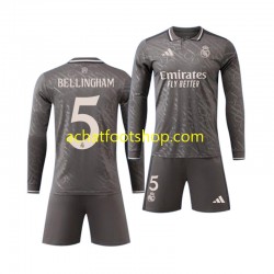 Maillot Real Madrid Jude Bellingham 5 3ème Tenue pour Enfant 2024-2025 Manche Longue Maillot Real Madrid Jude Bellingham 5 3ème Tenue pour Enfant 2024-2025 Manche Longue