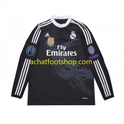 Maillot Real Madrid Rétro 3ème Tenue pour Homme 2014 Manche Longue Maillot Real Madrid Rétro 3ème Tenue pour Homme 2014 Manche Longue