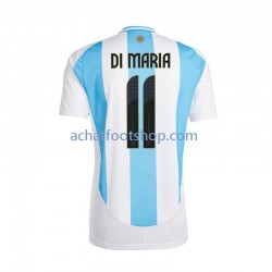 Maillot Argentine Di Maria 11 Domicile Tenue pour Homme 2024 Manche Courte
