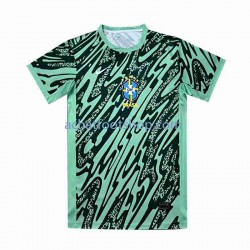 Maillot Brésil Gardien 3ème Tenue pour Homme 2024 Manche Courte