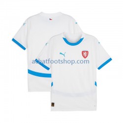 Maillot Tchéquie Extérieur Tenue pour Homme Euro 2024 Manche Courte