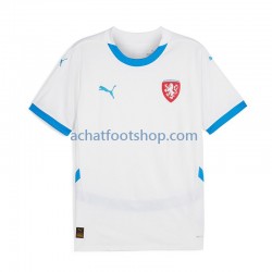 Maillot Tchéquie Extérieur Tenue pour Homme Euro 2024 Manche Courte