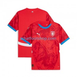 Maillot Tchéquie Domicile Tenue pour Homme Euro 2024 Manche Courte Maillot Tchéquie Domicile Tenue pour Homme Euro 2024 Manche Courte