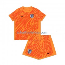 Maillot Angleterre Gardien Domicile Tenue pour Enfant Euro 2024 Manche Courte