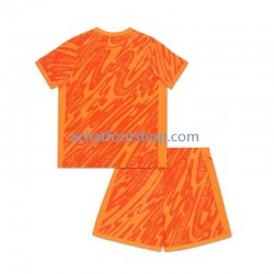 Maillot Angleterre Gardien Domicile Tenue pour Enfant Euro 2024 Manche Courte