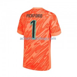 Maillot Angleterre Pickford 1 Gardien Domicile Tenue pour Homme Euro 2024 Manche Courte