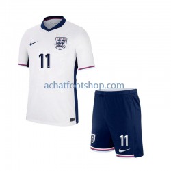 Maillot Angleterre Jack Grealish Domicile Tenue pour Enfant Euro 2024 Manche Courte
