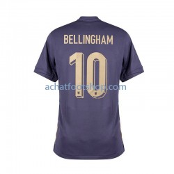 Maillot Angleterre Jude Bellingham 10 Extérieur Tenue pour Homme Euro 2024 Manche Courte
