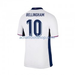 Maillot Angleterre Jude Bellingham 10 Domicile Tenue pour Homme Euro 2024 Manche Courte