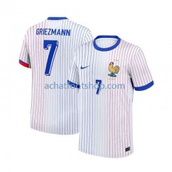 Maillot France Antoine Griezmann 7 Extérieur Tenue pour Homme Euro 2024 Manche Courte