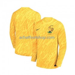 Maillot France Gardien Domicile Tenue pour Homme Euro 2024 Manche Courte