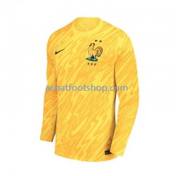 Maillot France Gardien Domicile Tenue pour Homme Euro 2024 Manche Courte