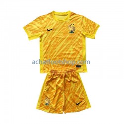 Maillot France Gardien Domicile Tenue pour Enfant Euro 2024 Manche Courte