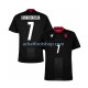 Maillot Georgia Kvaratskhelia 7 Extérieur Tenue pour Homme Euro 2024 Manche Courte