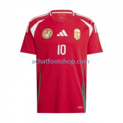 Maillot Hongrie Dominik Szoboszlai 10 Domicile Tenue pour Homme Euro 2024 Manche Courte