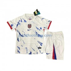 Maillot Norvège Extérieur Tenue pour Enfant 2024 Manche Courte Maillot Norvège Extérieur Tenue pour Enfant 2024 Manche Courte