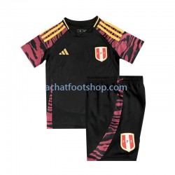 Maillot Pérou Extérieur Tenue pour Enfant 2024 Manche Courte