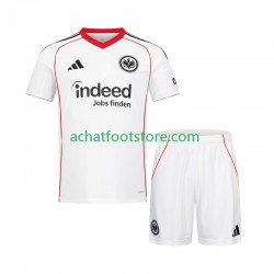 Maillot Eintracht Frankfurt Extérieur Tenue pour Enfant 2025-2026 Manche Courte