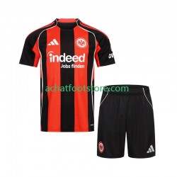 Maillot Eintracht Frankfurt Domicile Tenue pour Enfant 2025-2026 Manche Courte