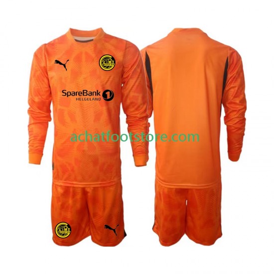 Maillot FK Bodø/Glimt Gardien Extérieur Tenue pour Enfant 2025 Manche Longue