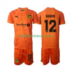 Maillot FK Bodø/Glimt Nikita Haikin 12 Gardien Extérieur Tenue pour Enfant 2025 Manche Courte