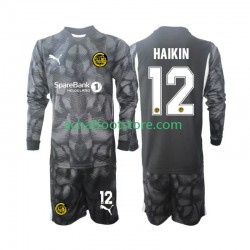 Maillot FK Bodø/Glimt Nikita Haikin 12 Gardien Domicile Tenue pour Enfant 2025 Manche Longue