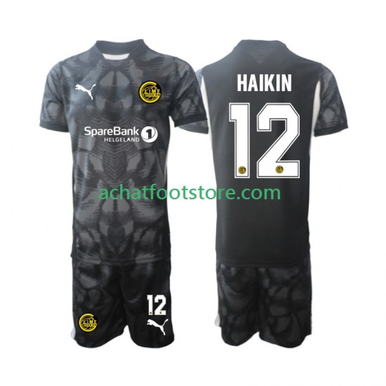 Maillot FK Bodø/Glimt Nikita Haikin 12 Gardien Domicile Tenue pour Enfant 2025 Manche Courte