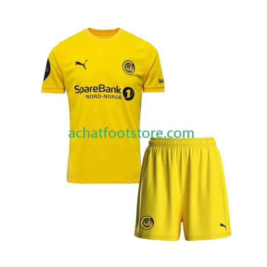 Maillot FK Bodø/Glimt Domicile Tenue pour Enfant 2025 Manche Courte