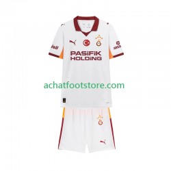 Maillot Galatasaray Extérieur Tenue pour Enfant 2025-2026 Manche Courte