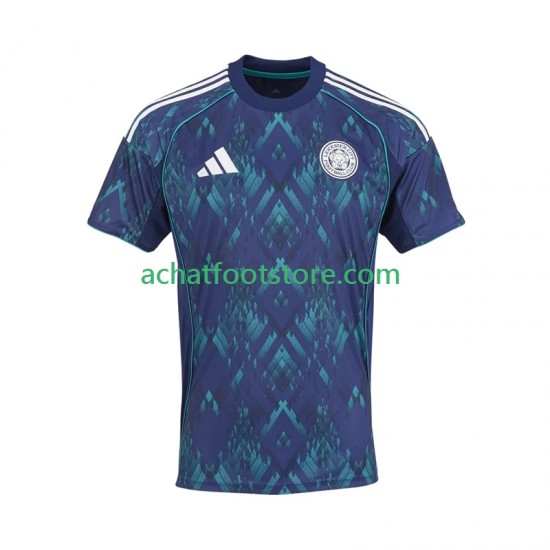 Maillot Leicester City Extérieur Tenue pour Homme 2025-2026 Manche Courte