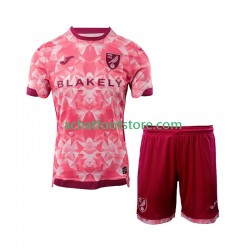 Maillot Norwich City 3ème Tenue pour Enfant 2025-2026 Manche Courte