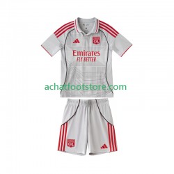 Maillot Olympique Lyonnais 3ème Tenue pour Enfant 2025-2026 Manche Courte