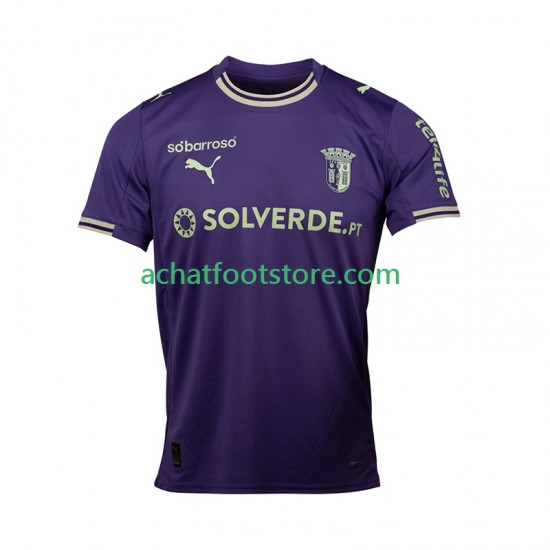 Maillot SC Braga Extérieur Tenue pour Homme 2025-2026 Manche Courte