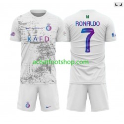 Maillot Al-Nassr Ronaldo 7 3ème Tenue pour Enfant 2023-2024 Manche Courte