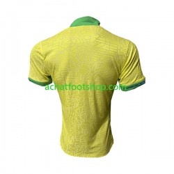 Maillot Brésil Domicile Tenue pour Homme 2023-2024 Manche Courte