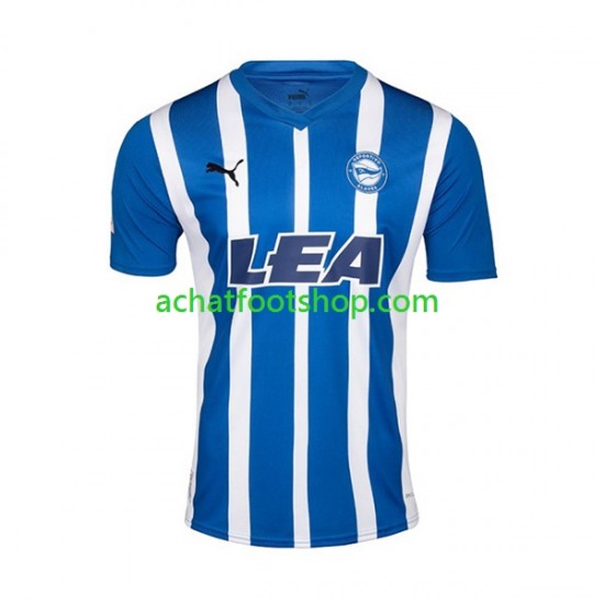 Maillot Deportivo Alaves Domicile Tenue pour Homme 2023-2024 Manche Courte